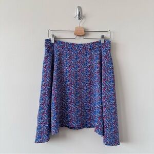 Tommy Hilfiger-Micro Floral Asymmetrical Spring/Summer Skirt (Size:6)